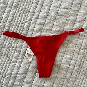 Adjustable Red Thong ♥️